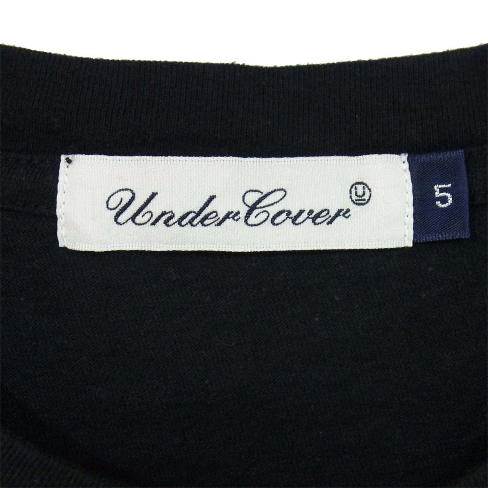 UNDERCOVER アンダーカバー CHAOS プリント Tシャツ ブラック系 5【中古】