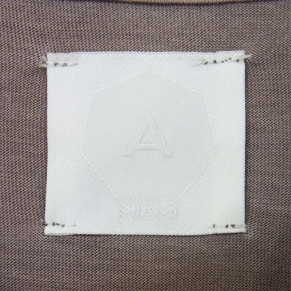 アルケミスト 19SS AL-S19-0000-038 スカル プリント カットオフ Tシャツ グレー系 L【中古】