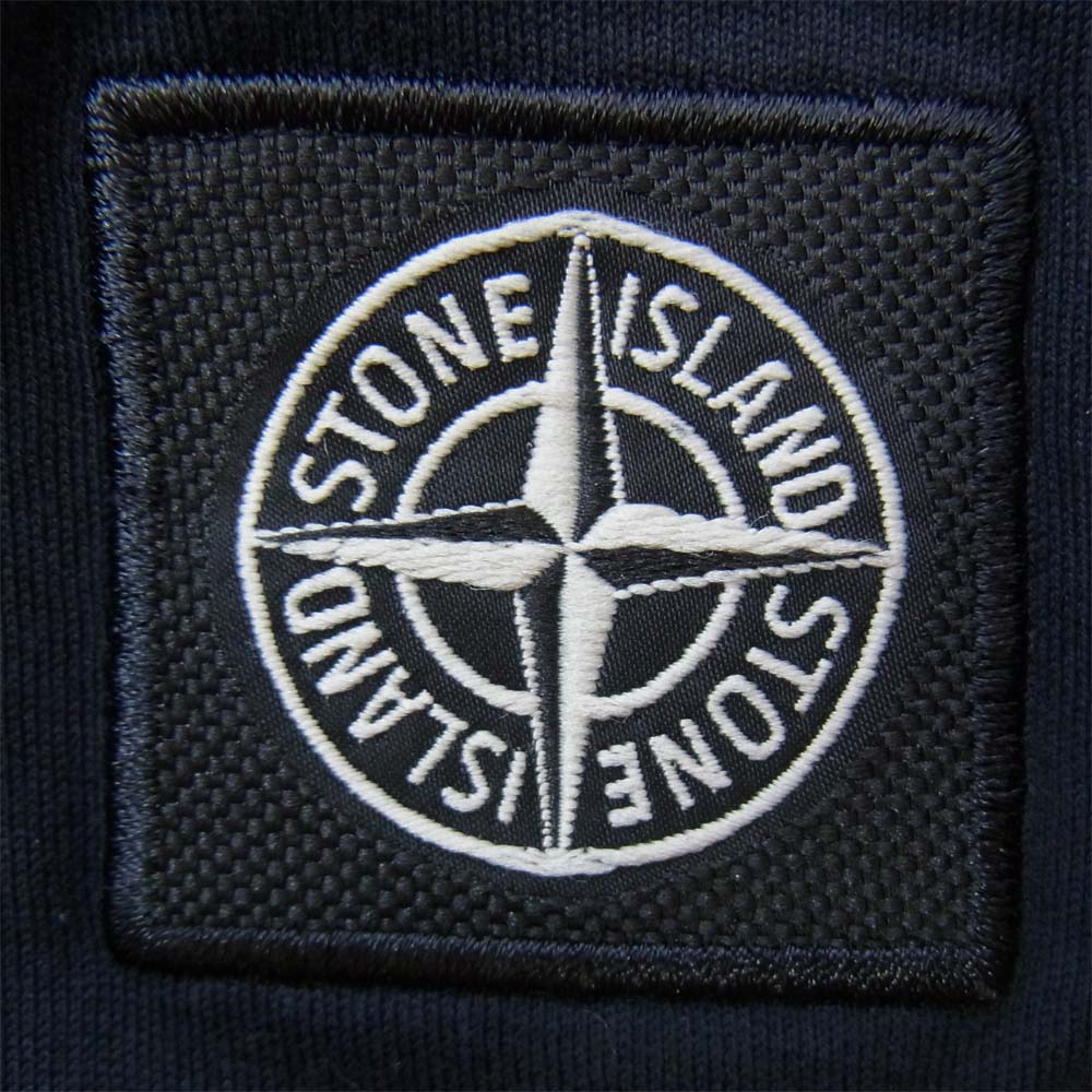 STONE ISLAND ストーンアイランド 20SS 国内正規品 コットン ジャージー クルーネック ロゴ Tシャツ ブラック系 XXL【中古】