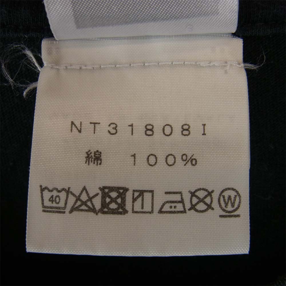 Supreme シュプリーム 18SS The North Face Metallic Logo T-Shirt ノースフェイス ブラック系 XL【中古】
