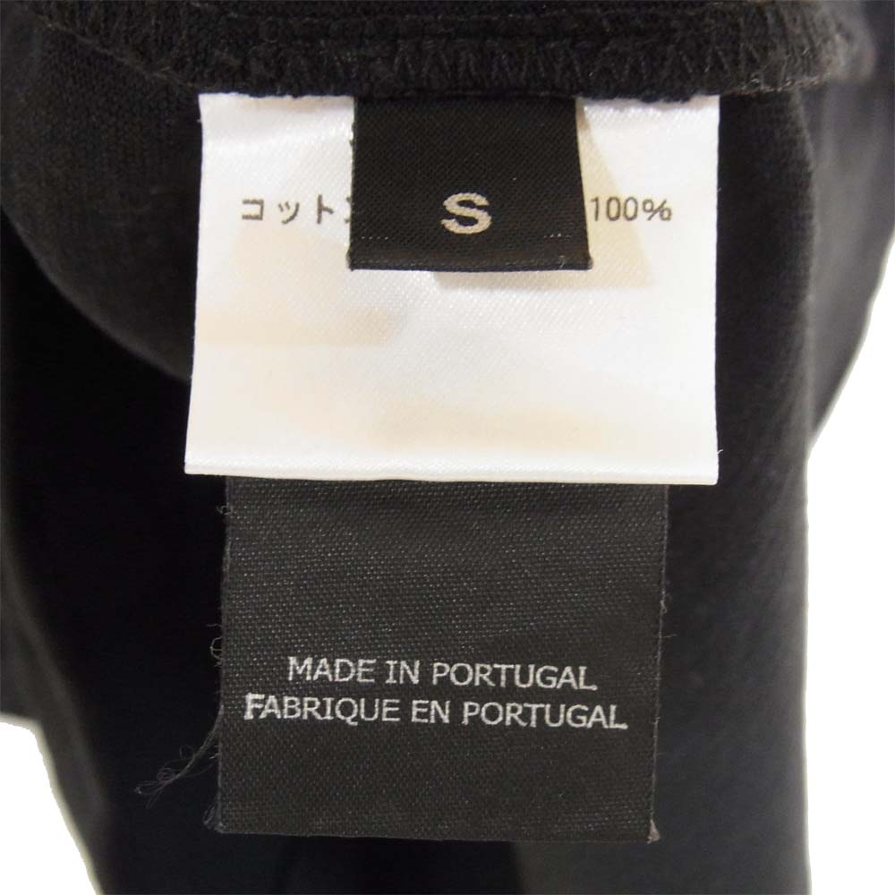 VETEMENTS ヴェトモン 20SS SS20TR409 国内正規品 Maria Logo Tee マリファナ ロゴ バックプリント Tシャツ ブラック系 S【中古】