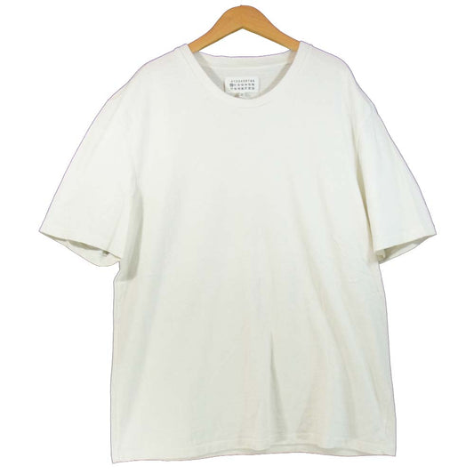 MAISON MARGIELA メゾンマルジェラ REPLICA LABEL TEE レプリカ ラベル Tシャツ ホワイト系 50【中古】