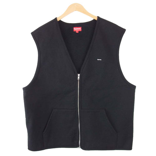 Supreme シュプリーム 20AW Zip Up Sweat Vest ジップ スウェット ベスト ブラック系 L【中古】