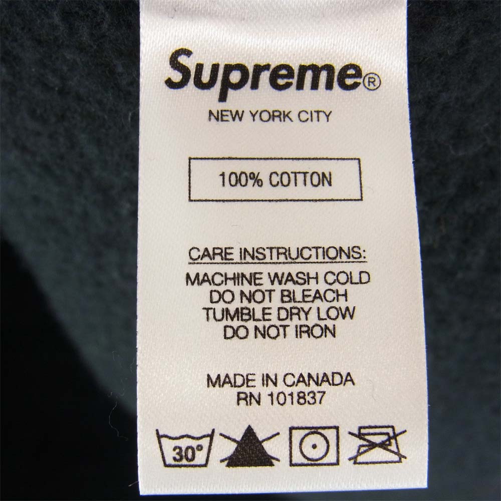 Supreme シュプリーム 20AW Zip Up Sweat Vest ジップ スウェット ベスト ブラック系 L【中古】