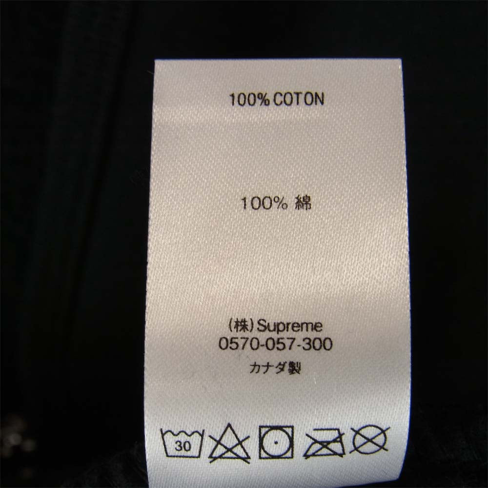 Supreme シュプリーム 20AW Zip Up Sweat Vest ジップ スウェット ベスト ブラック系 L【中古】