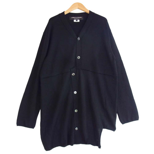 COMME des GARCONS HOMME PLUS コムデギャルソンオムプリュス 20AW PF-N019 ねじれ カーディガン ブラック系 L【美品】【中古】