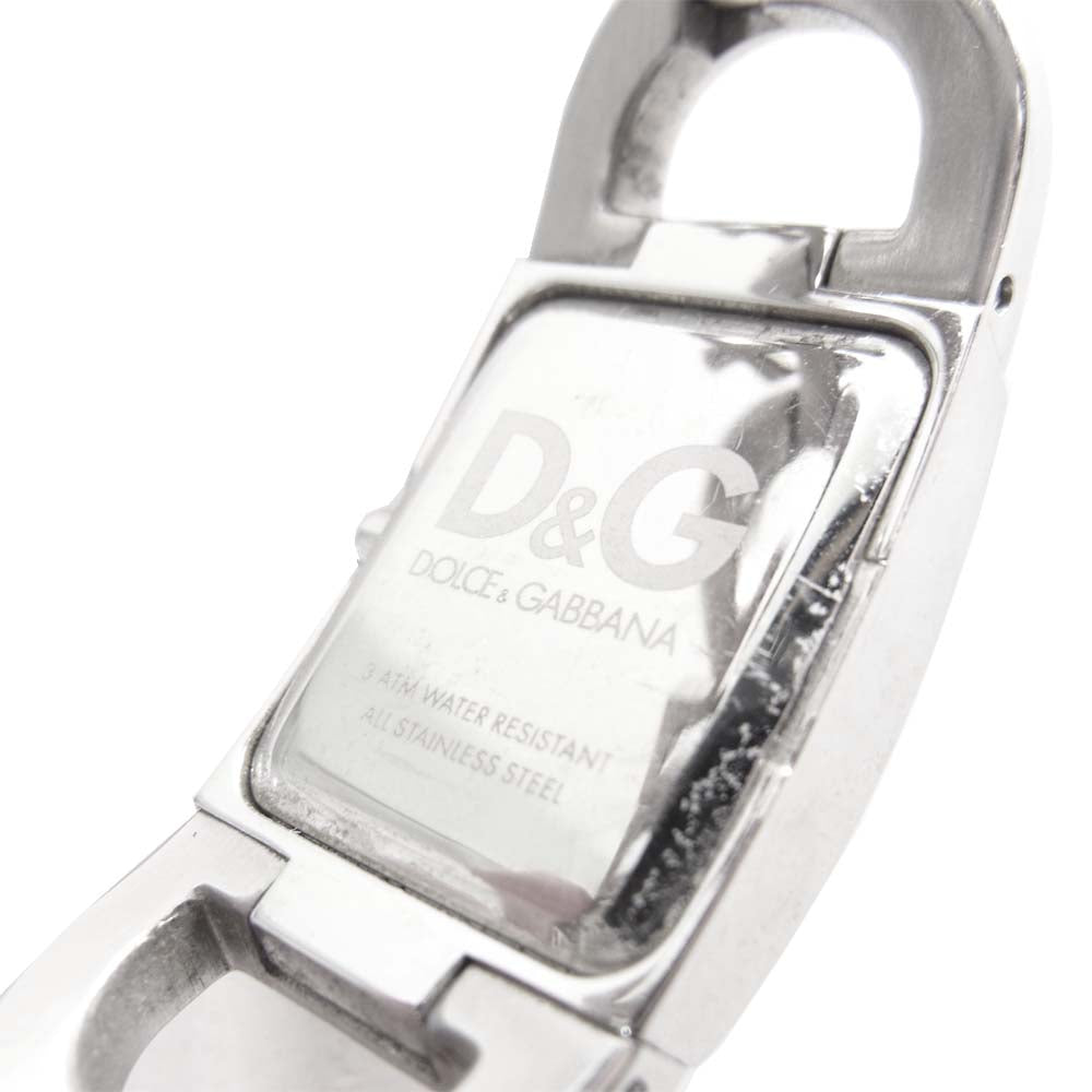 DOLCE&GABBANA ドルチェアンドガッバーナ D&G ロゴ ブレスレット ウォッチ シルバー系【中古】