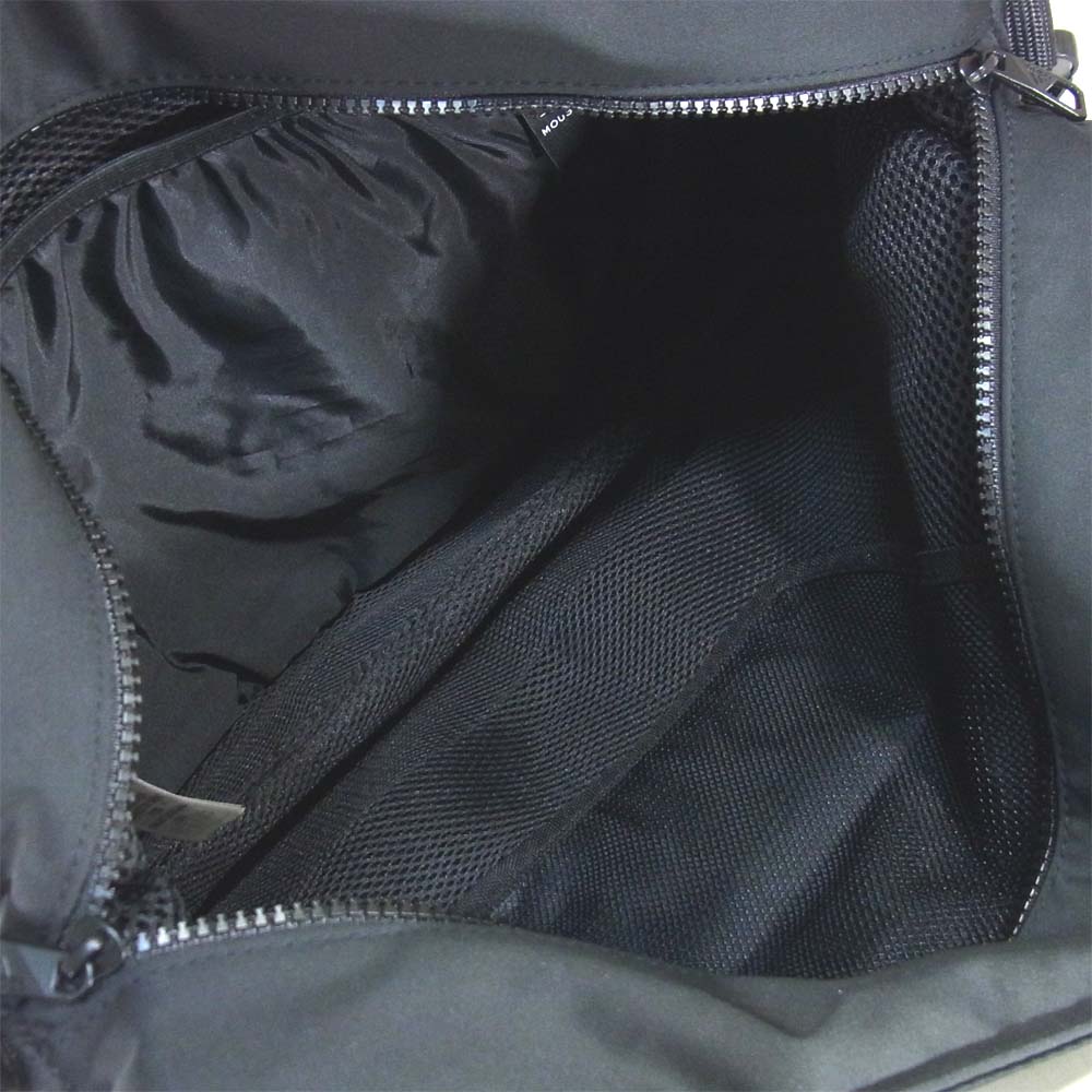 adidas アディダス DU0550 × moussy マウジー LOGO STRAP BAG MSY ロゴ ストラップバッグ 2way ショルダー バッグ ブラック系【美品】【中古】