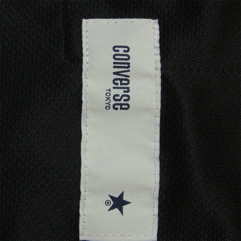 CONVERSE コンバース A2807FP209 メッシュ切替 スラックス パンツ 中国製 ブラック系 4【美品】【中古】