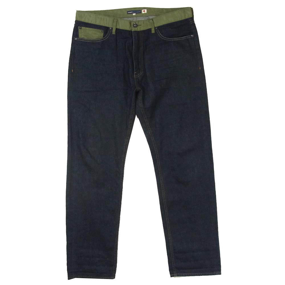 WHITE MOUNTAINEERING ホワイトマウンテニアリング 17868-0003 LMC 9oz DENIM PANTS 505 パッチワーク デニム パンツ インディゴブルー系 W36 L32【美品】【中古】