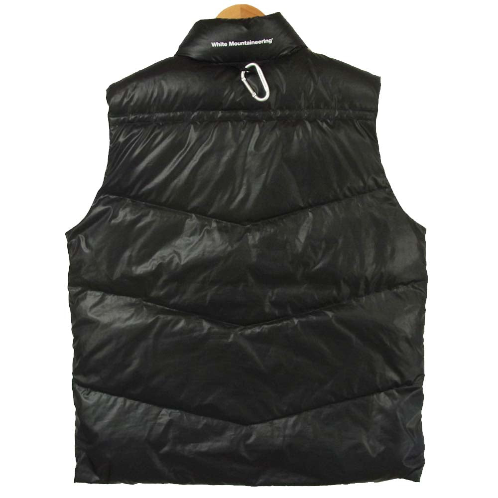 WHITE MOUNTAINEERING ホワイトマウンテニアリング 19AW WM1973229A ミレー MILLET GORE-TEX ワッペン ダウンベスト ブラック系 XXL【新古品】【未使用】【中古】