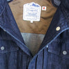 WHITE MOUNTAINEERING ホワイトマウンテニアリング 17884-0003 リーバイス LEVIS made&crafted M65 JKT パッチワーク デニム ジャケット インディゴブルー系 XL【美品】【中古】