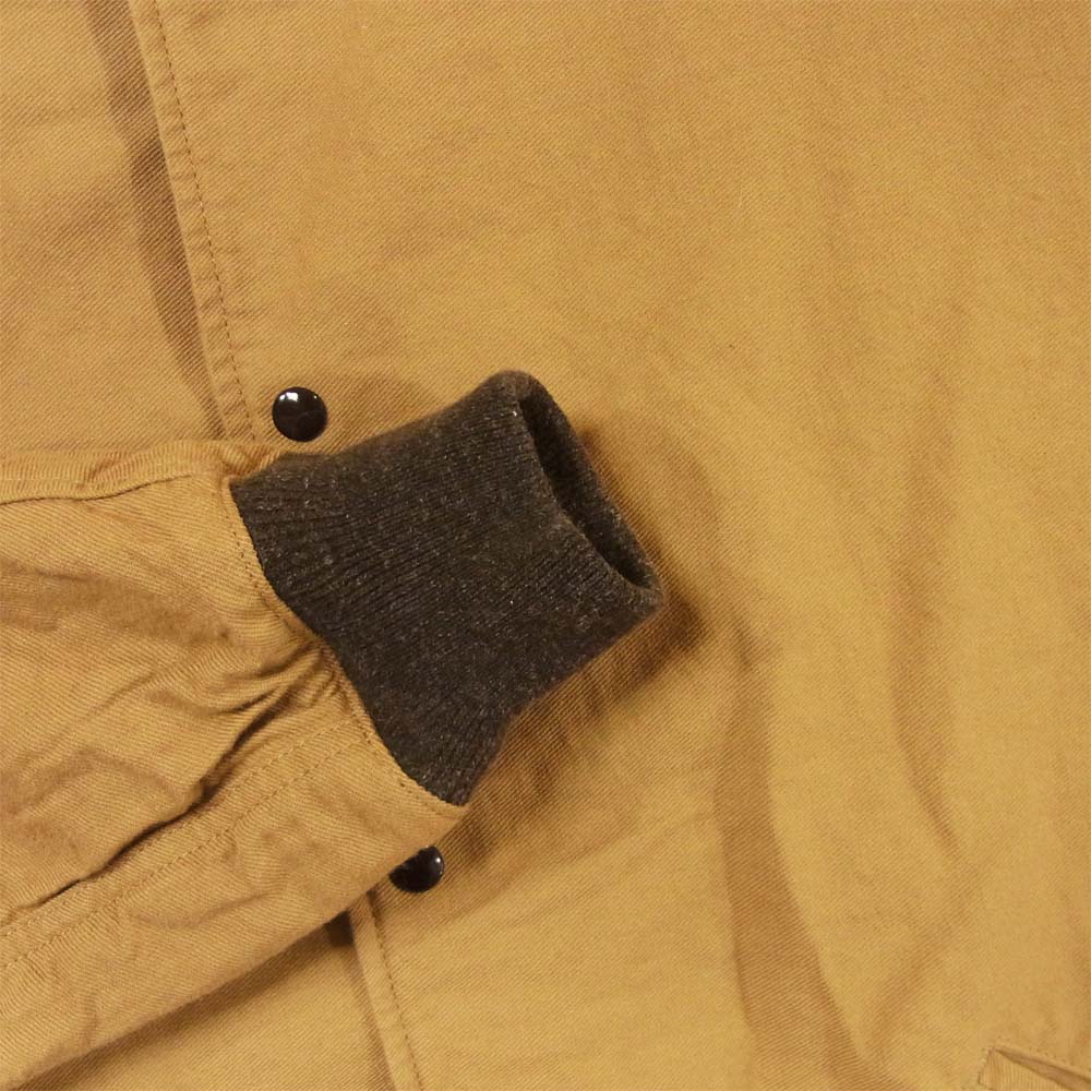 VISVIM ビズビム 20AW 0120205013020 VARSITY SB JKT ヴァーシティ バックプリント ジャケット ベージュ系 5【新古品】【未使用】【中古】