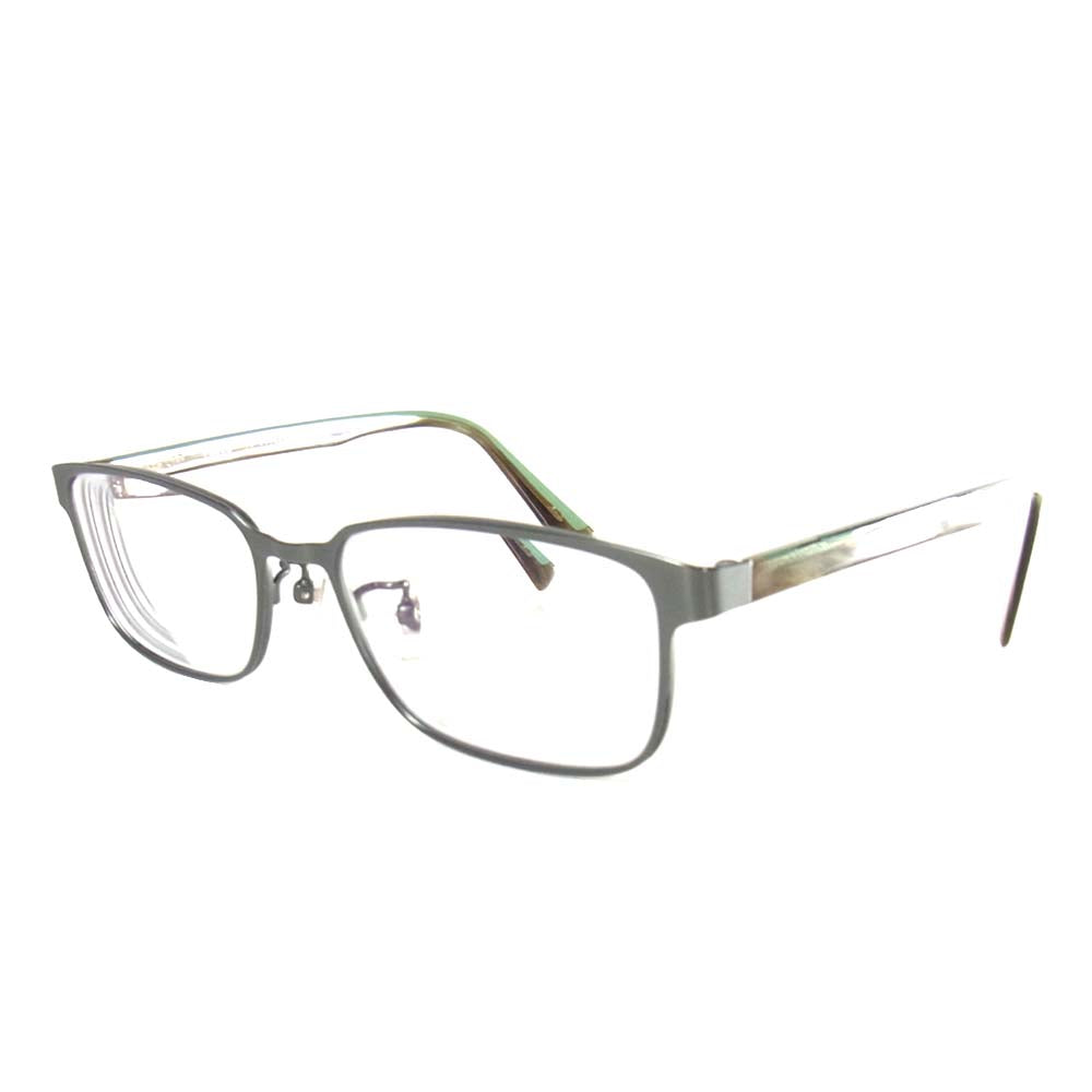 MICHEL KLEIN ミッシェルクラン IS-50107 I SEED アイシード 度入り 眼鏡 レンズ フレーム グレー系 52□17－140【中古】