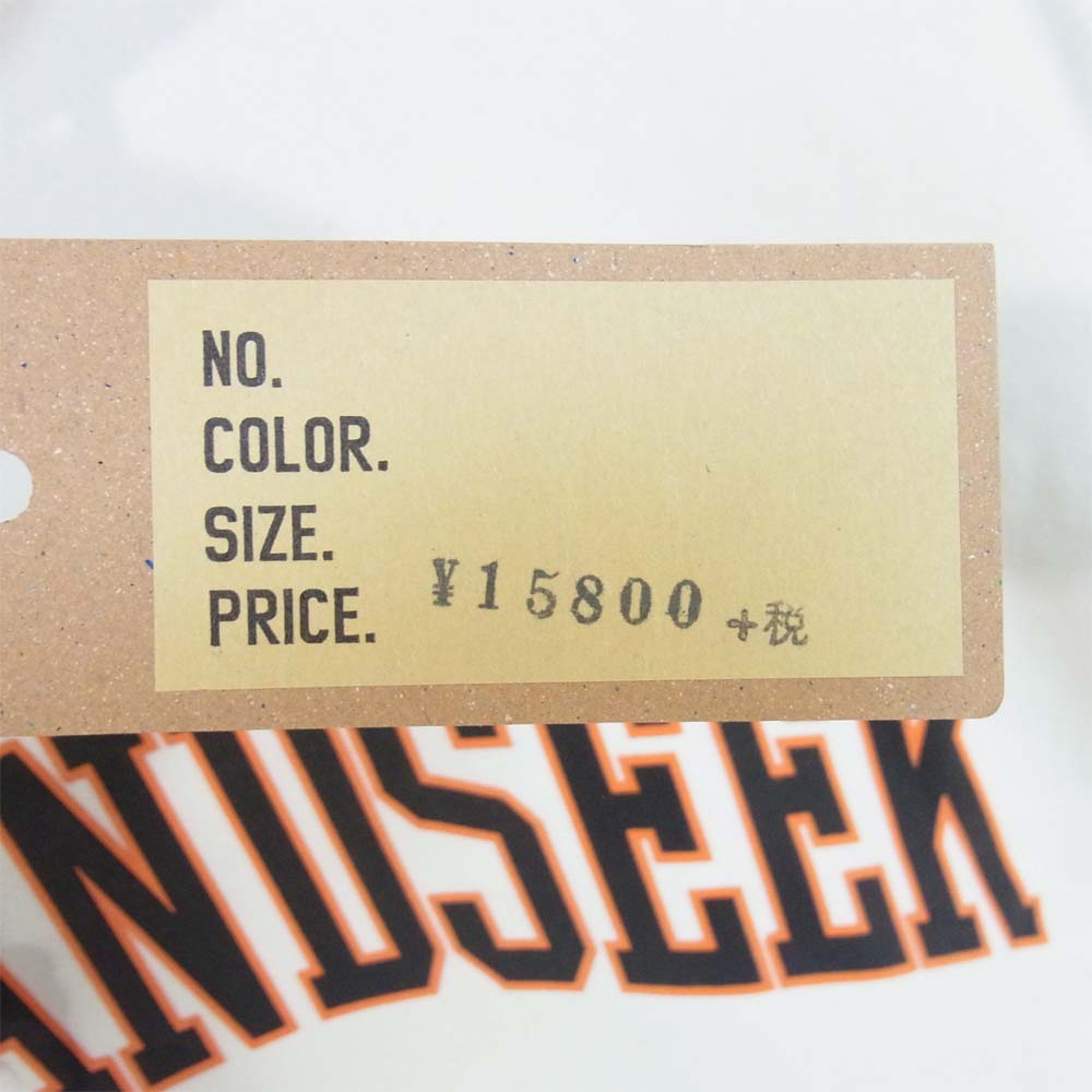 HideandSeek ハイドアンドシーク 20SS HC-020620 カレッジ ロゴ フーディ パーカー ホワイト系 L【新古品】【未使用】【中古】