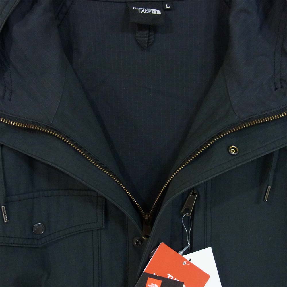 THE NORTH FACE ノースフェイス NP21934 国内正規品 FIREFLY MOUNTAN PARKA ファイヤー フライ マウンテン パーカ ブラック系 L【極上美品】【中古】