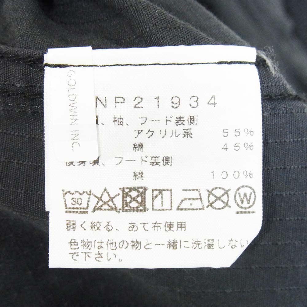 THE NORTH FACE ノースフェイス NP21934 国内正規品 FIREFLY MOUNTAN PARKA ファイヤー フライ マウンテン パーカ ブラック系 L【極上美品】【中古】
