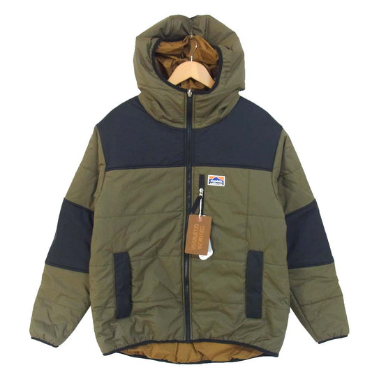 STANDARD CALIFORNIA スタンダードカリフォルニア 20AW SD Stretch Reversible Puff Park ストレッチ リバーシブル パフ パーカ オリーブ×ライトブラウン系 M【新古品】【未使用】【中古】