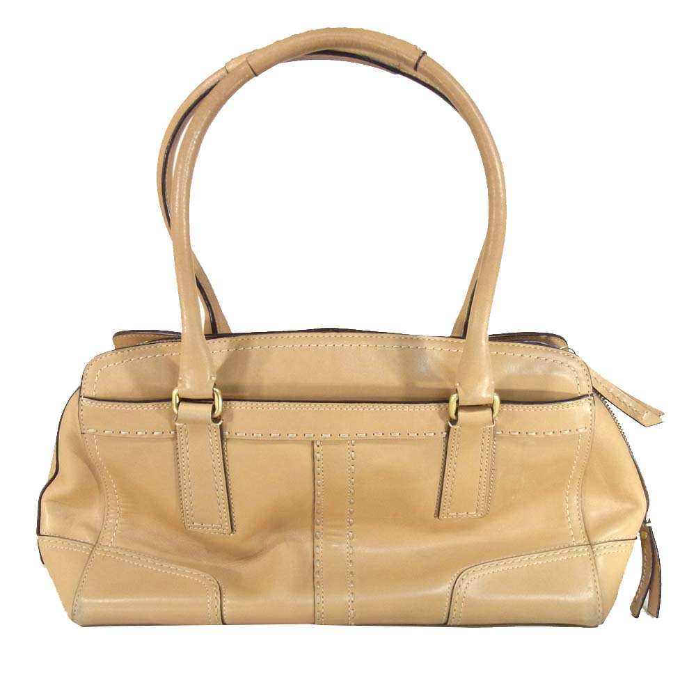 未使用訳あり COACH ハンプトンズ レザーサッチェルバッグ COACH コーチ F11540 ハンプトンズレザー サッチェル ハンド バッグ
