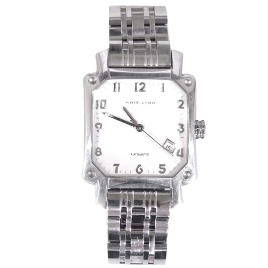 HAMILTON ハミルトン H19415753 ロイド オートマチック 裏スケ 自動巻き リストウォッチ シルバー系【中古】