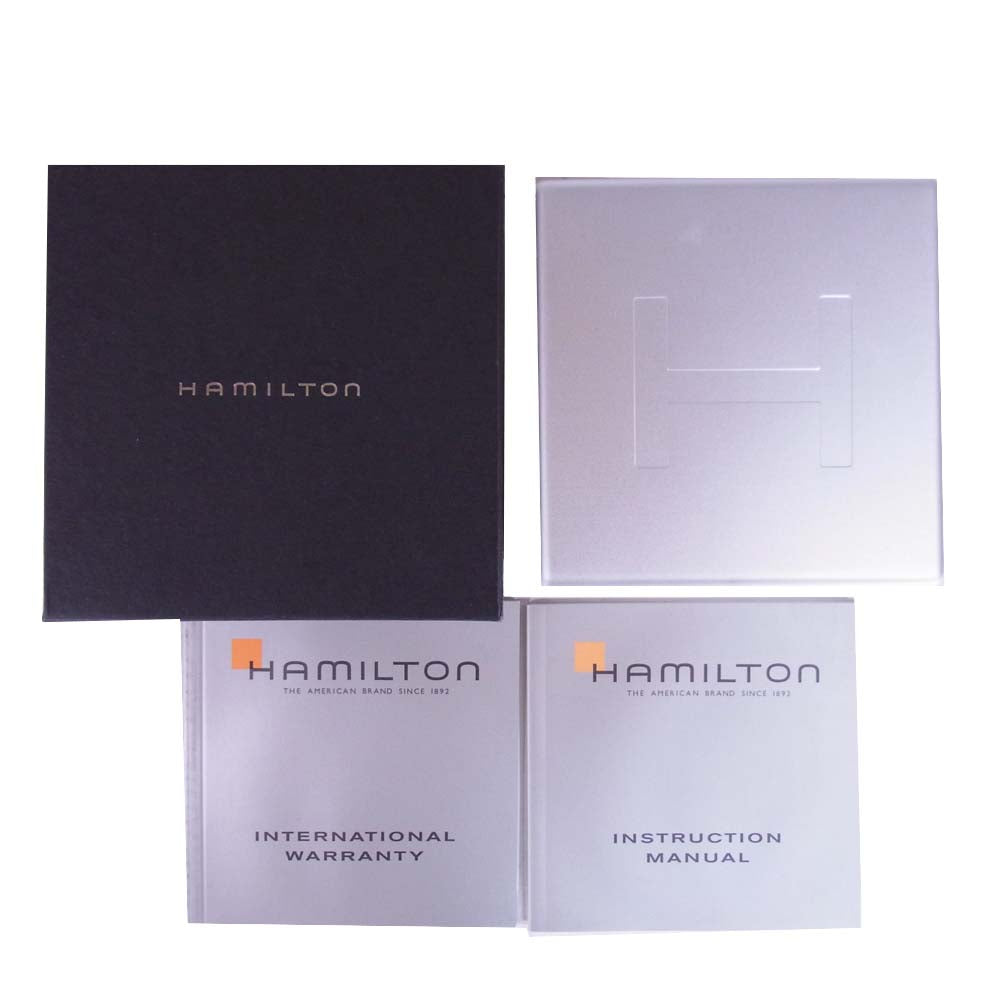 HAMILTON ハミルトン H19415753 ロイド オートマチック 裏スケ 自動巻き リストウォッチ シルバー系【中古】