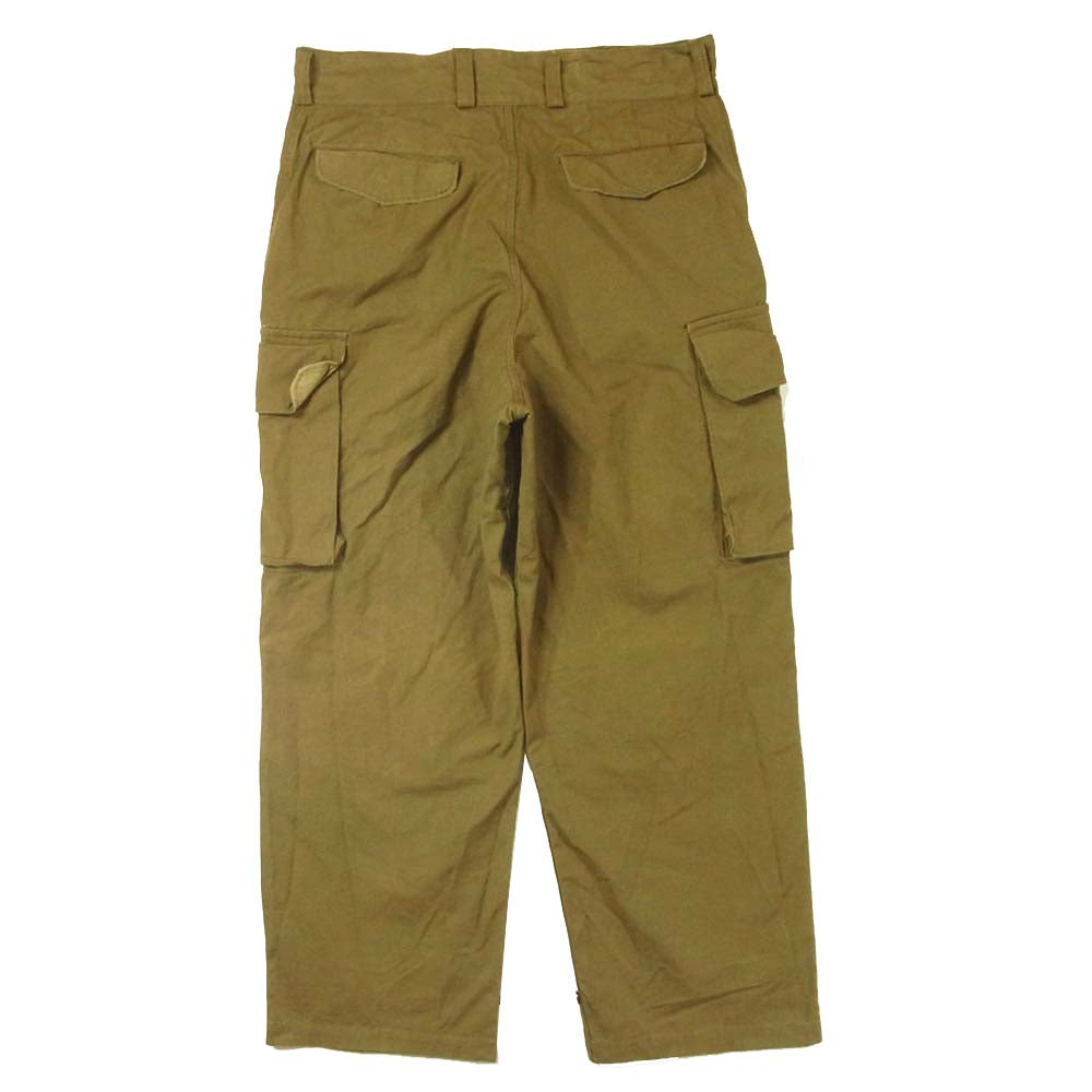 フランス軍 M-47 Cargo 前期タイプ カーゴパンツ カーキ系 35【中古】