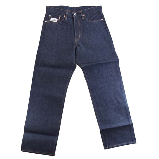 A.W.A-151Z-RIGID AUTHENTIC WEAR ALWAYS RIGID INDIGO リジッド インディゴ デニムパンツ インディゴブルー系 32【新古品】【未使用】【中古】