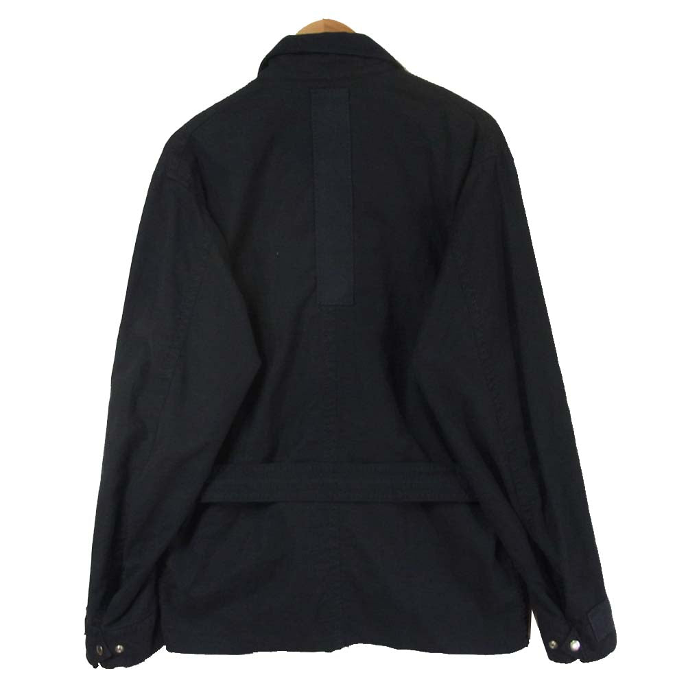 Sacai サカイ 18SS 18-01626M クラシック フィールド ジャケット リネン混 日本製 ダークネイビー系 2【中古】