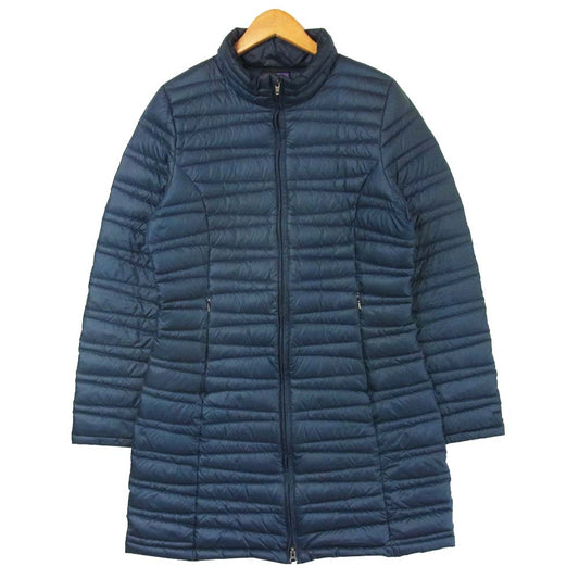 patagonia パタゴニア 28358FA16 Fiona Parka フィオナ パーカー ダウン コート バングラデシュ製 ネイビー系 M【中古】