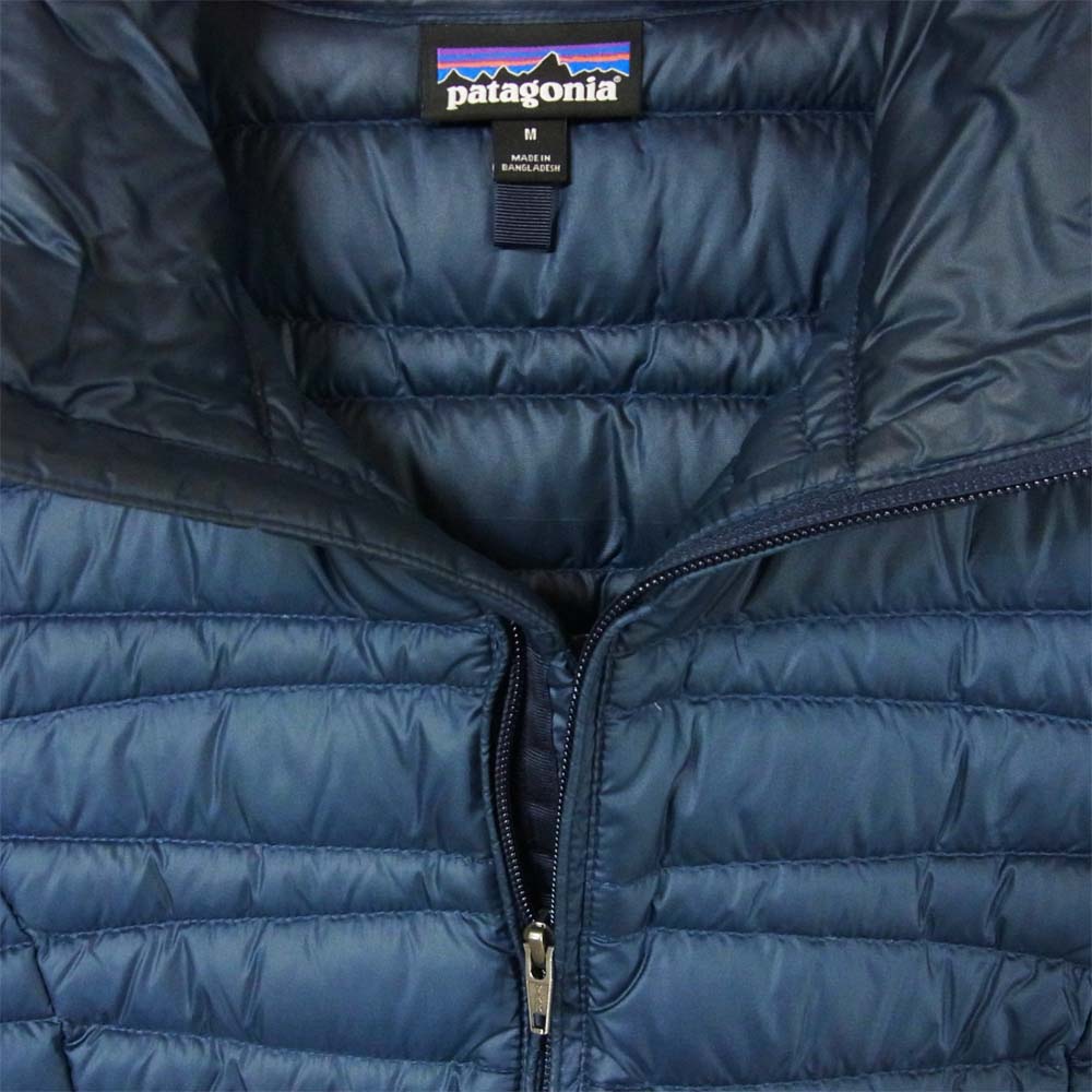 patagonia パタゴニア 28358FA16 Fiona Parka フィオナ パーカー ダウン コート バングラデシュ製 ネイビー系 M【中古】