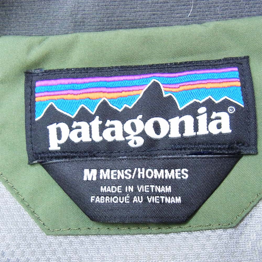 patagonia パタゴニア 83381 GORE-TEX Piolet Jacket ゴアテックス ピオレット ナイロン ジャケット カーキ系 M【中古】