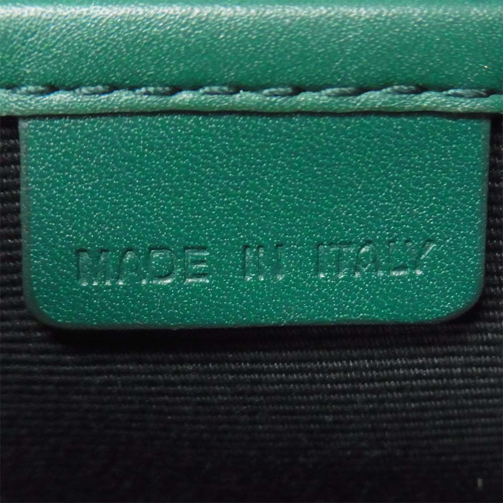 SMYTHSON スマイソン Grosvenor グロブナー ショルダー バッグ 2way イタリア製 グリーン系【中古】