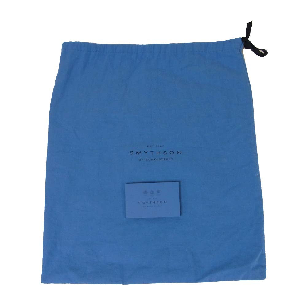 SMYTHSON スマイソン Grosvenor グロブナー ショルダー バッグ 2way イタリア製 グリーン系【中古】