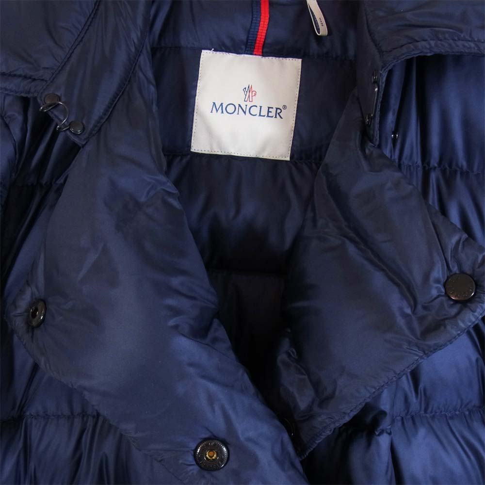 MONCLER モンクレール 20934931750 NIEMEN ニエメン ダウン トレンチ コート ネイビー系 3【中古】