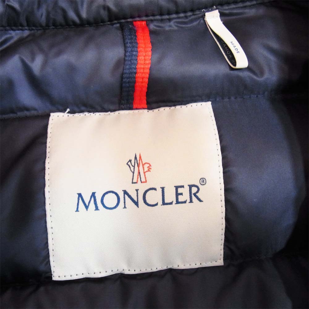 MONCLER モンクレール 20934931750 NIEMEN ニエメン ダウン トレンチ コート ネイビー系 3【中古】