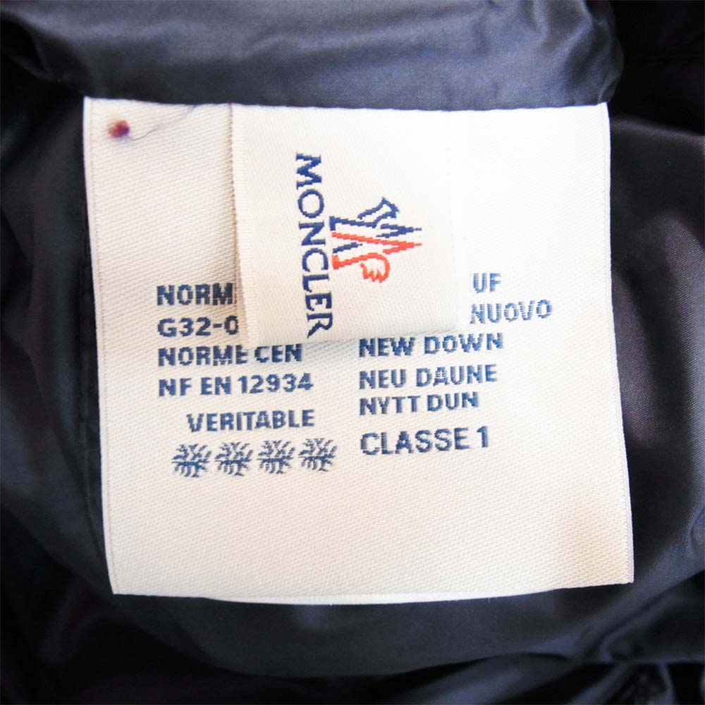 MONCLER モンクレール 20934931750 NIEMEN ニエメン ダウン トレンチ コート ネイビー系 3【中古】