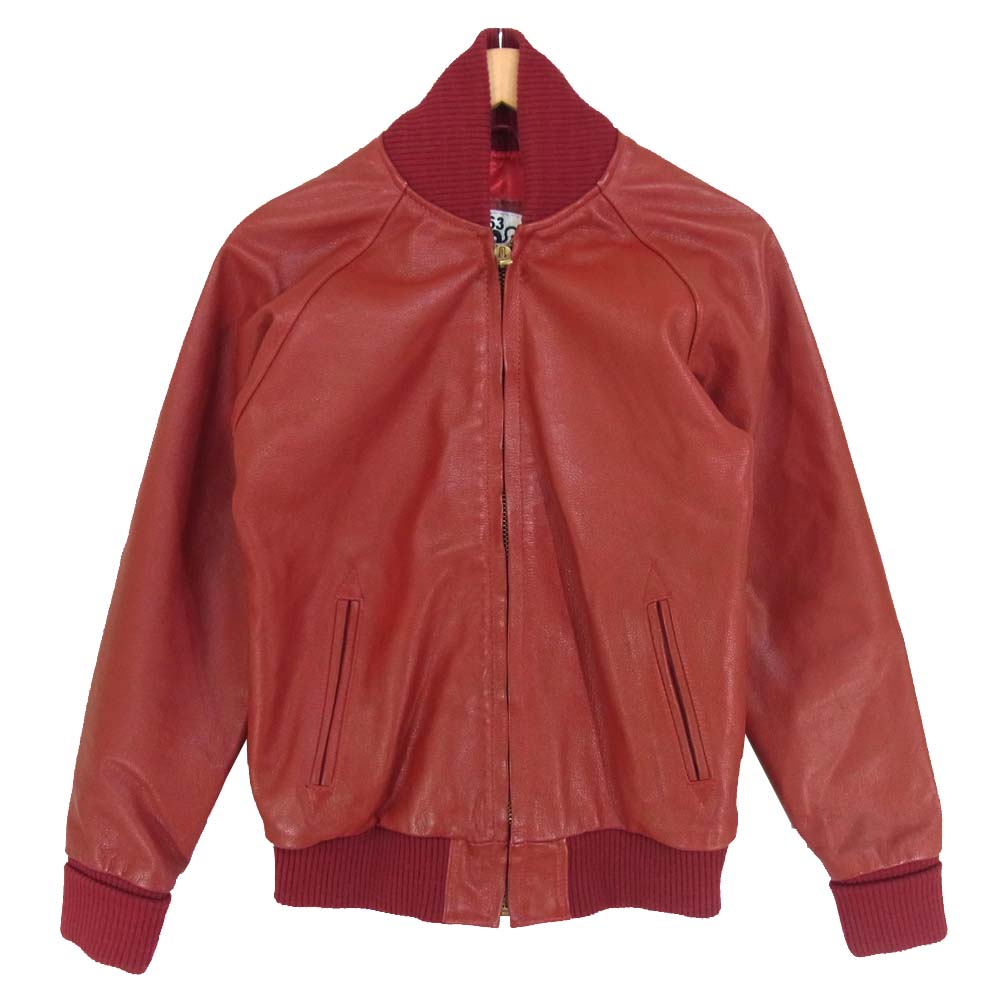 ロクサンレザース レザー ジャケット レッド系 M【中古】