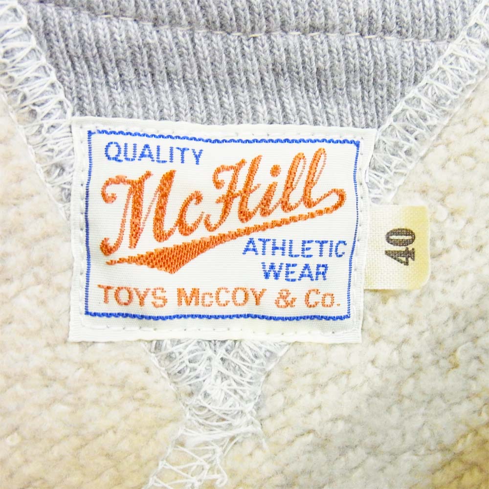 TOY'S McCOY トイズマッコイ TMC1849 後付け プルオーバー パーカー ベージュ系 40【中古】