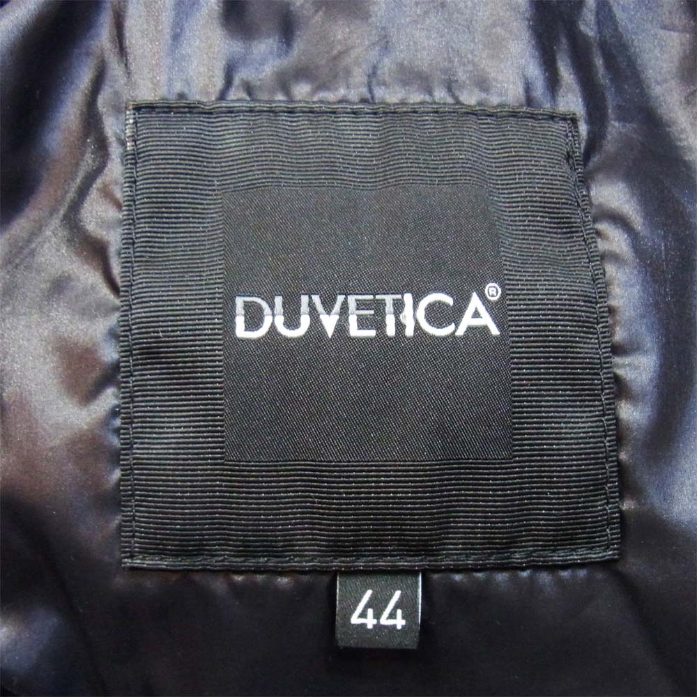 DUVETICA デュベティカ 1863000 国内正規品 フルジップ ウール ダウン ジャケット グレー系 44【中古】