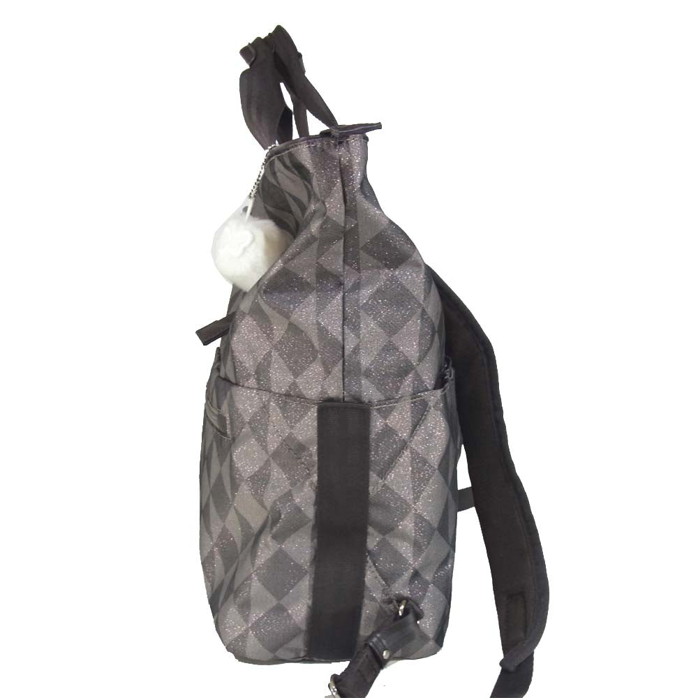 カナナ モノグラム リュック グレー系【美品】【中古】