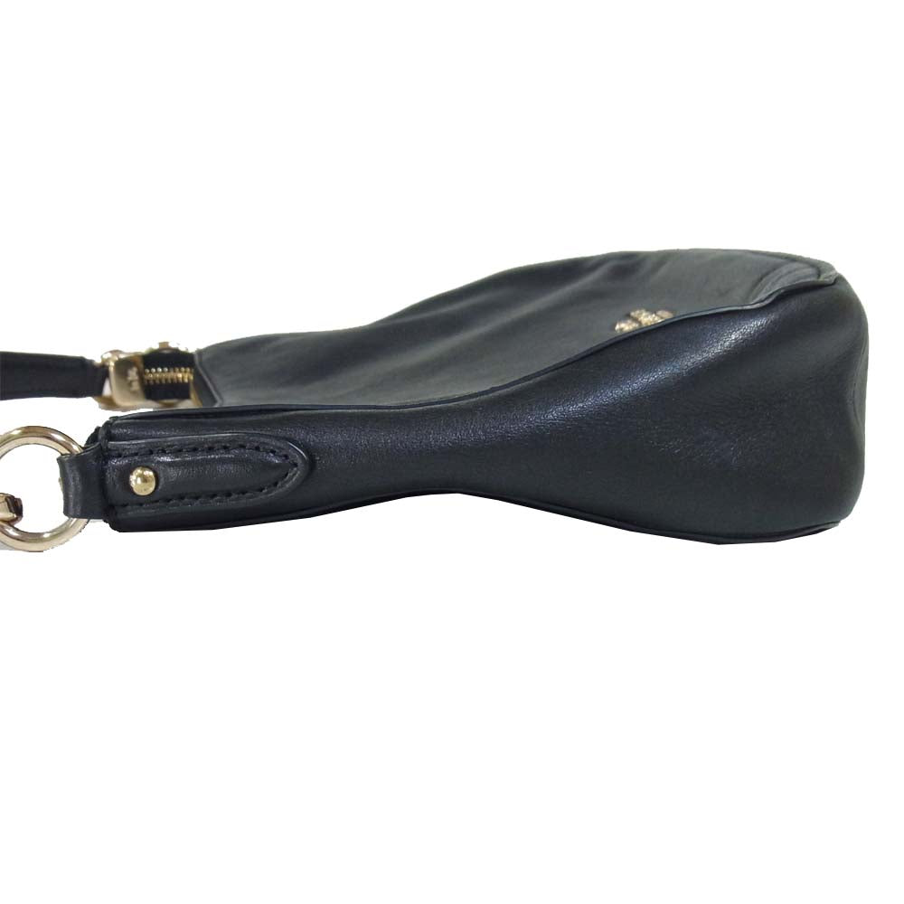 COACH コーチ 56819 チェルシー ワンショルダー ハンド バッグ ブラック系【中古】