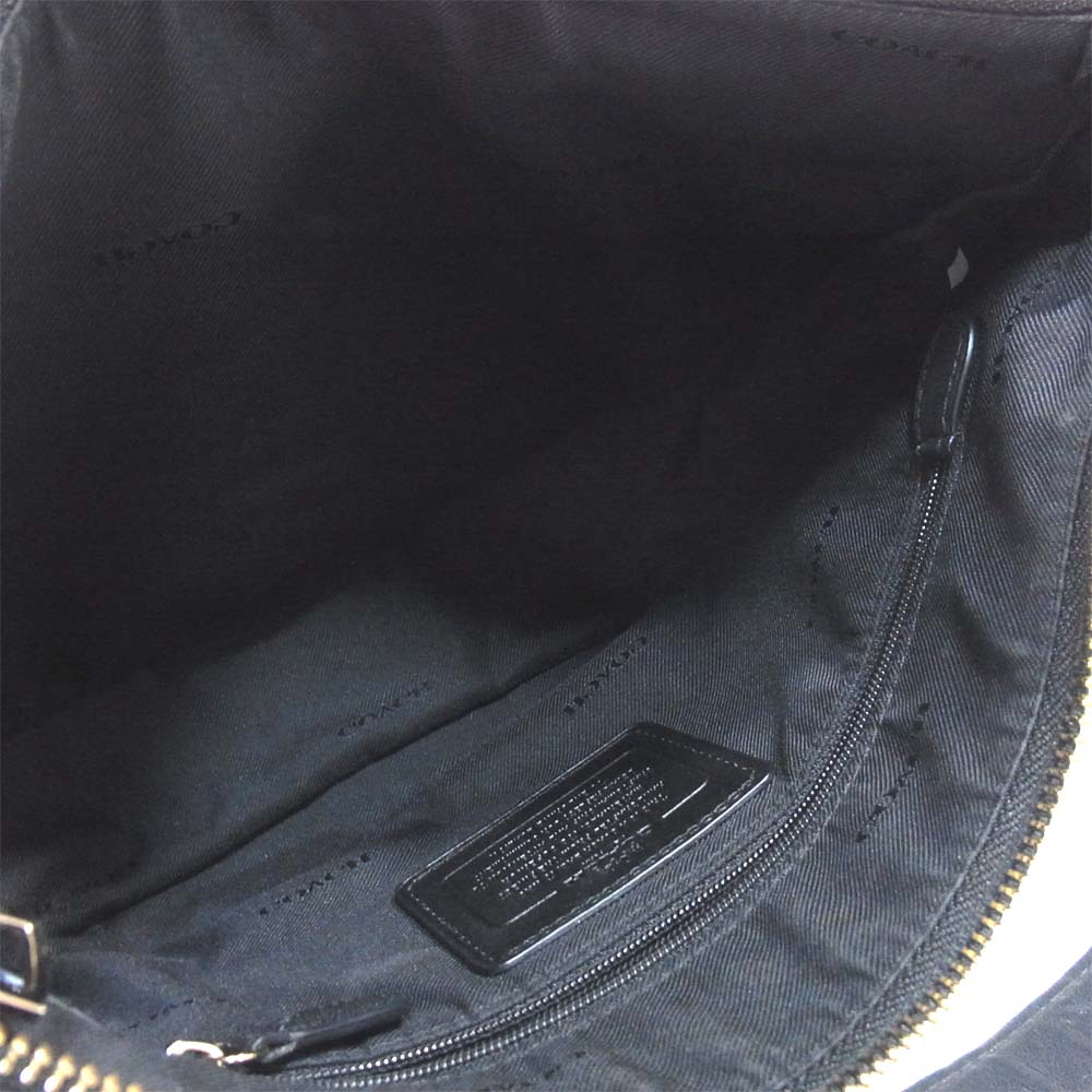 COACH コーチ 56819 チェルシー ワンショルダー ハンド バッグ ブラック系【中古】