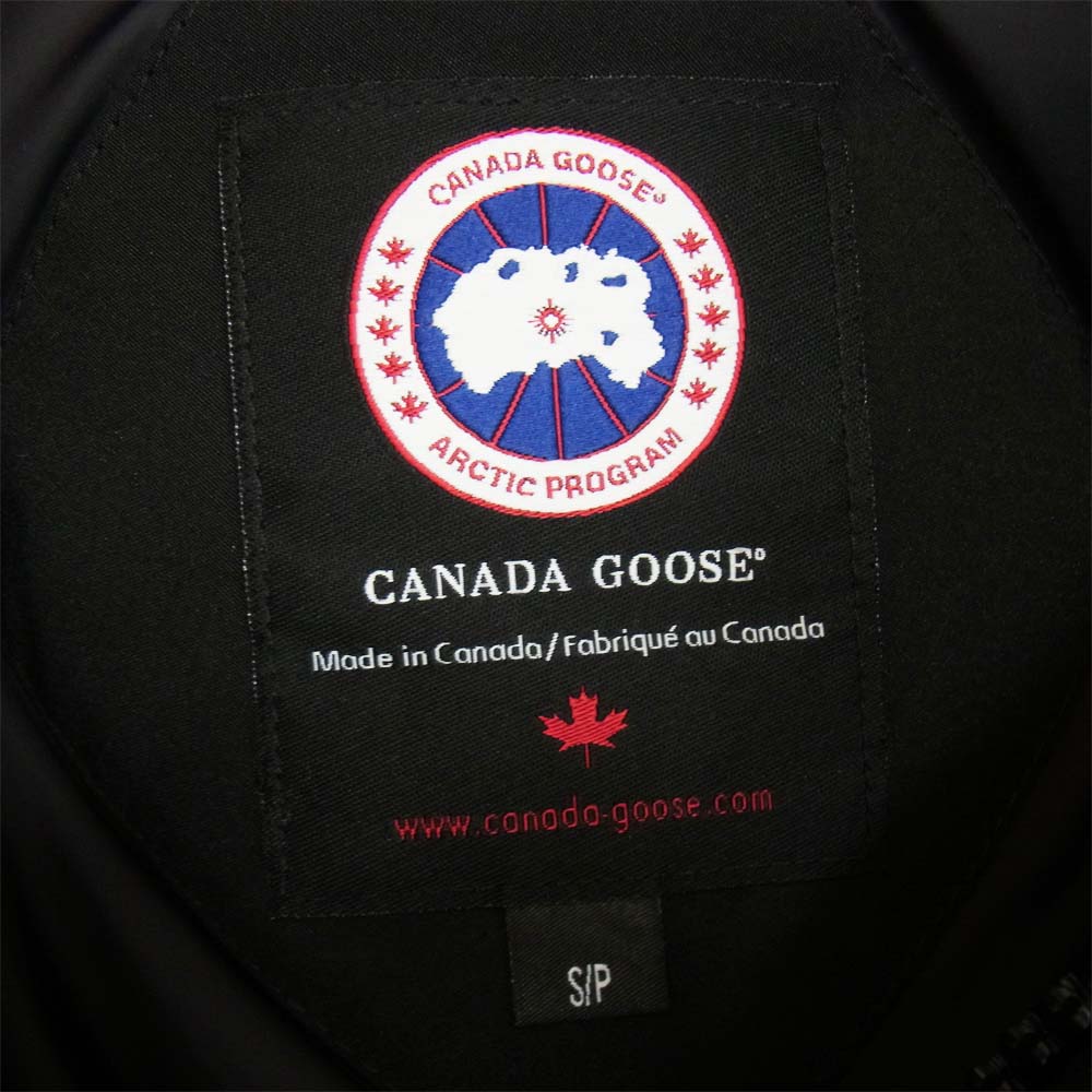 CANADA GOOSE カナダグース 3438JM グリフィン JASPER ジャスパー ダウン ジャケット ブラック系 S【中古】
