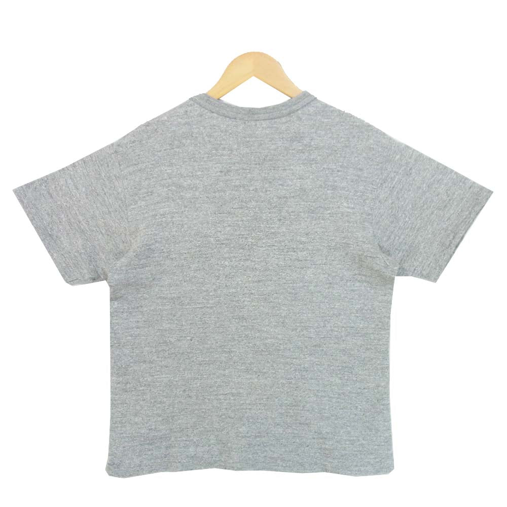 WAREHOUSE ウエアハウス メランジ カレッジ Tシャツ グレー系 M【中古】
