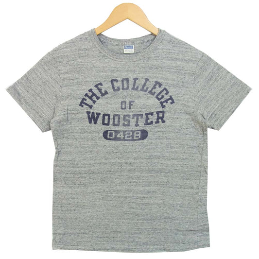 CHESWICK チェスウィック メランジ カレッジ Tシャツ グレー系 M【中古】