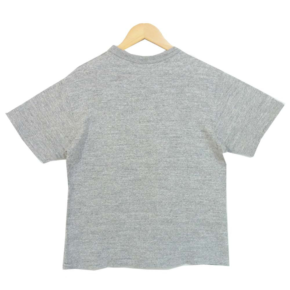 WAREHOUSE ウエアハウス メランジ カレッジ Tシャツ グレー系 M【中古】