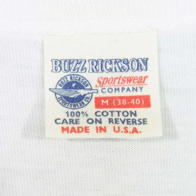 Buzz Rickson's バズリクソンズ USMC Ｔシャツ ホワイト系 M【中古】