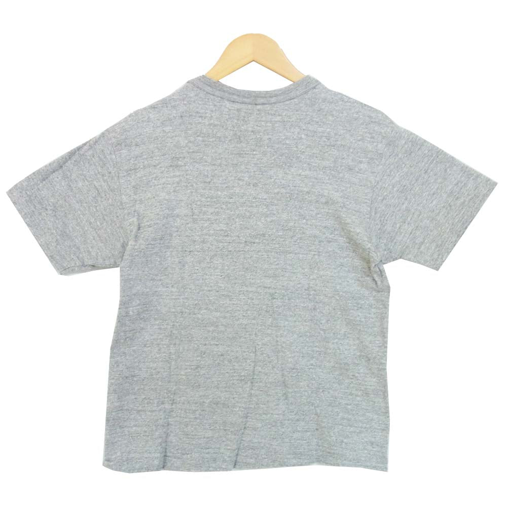 WAREHOUSE ウエアハウス TEMPLE HI WILDCATS メランジ Tシャツ グレー系 M【中古】
