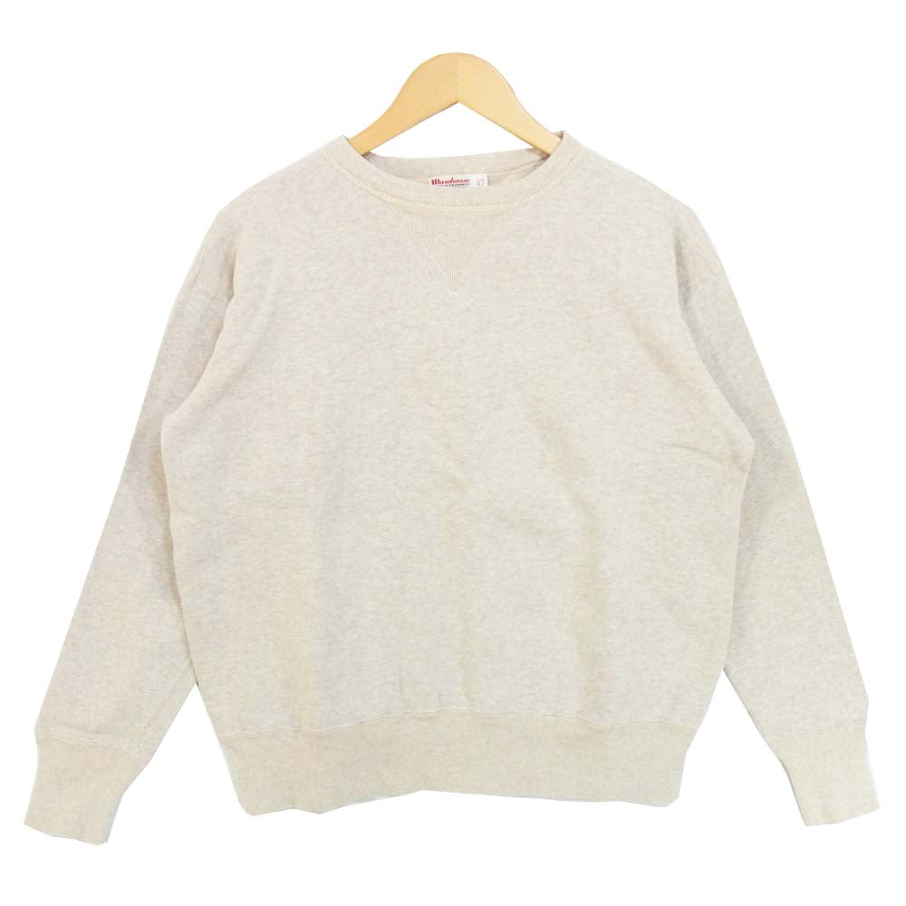 WAREHOUSE ウエアハウス 両V スウェット ベージュ系 42【中古】