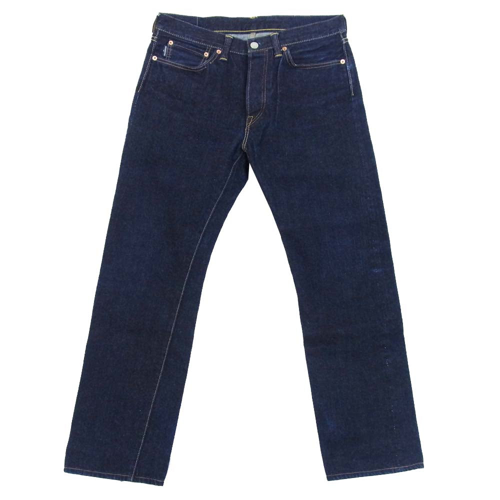 エターナル NO.883 W28 赤耳セルビッジ デニムパンツ インディゴブルー系 34【中古】